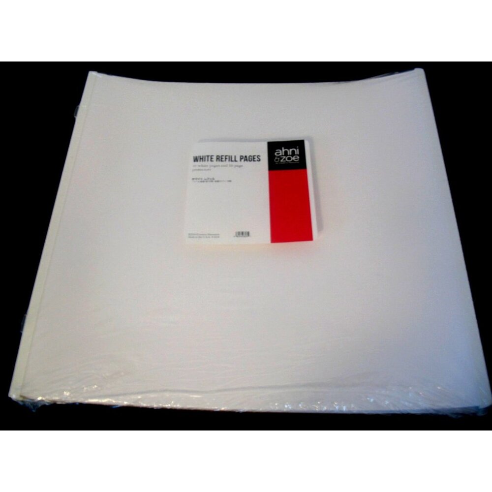 Lot of 1 SEALED Packs Creative Memories 12x12 White Refill Pages w/Protectors - Picture 4 of 5